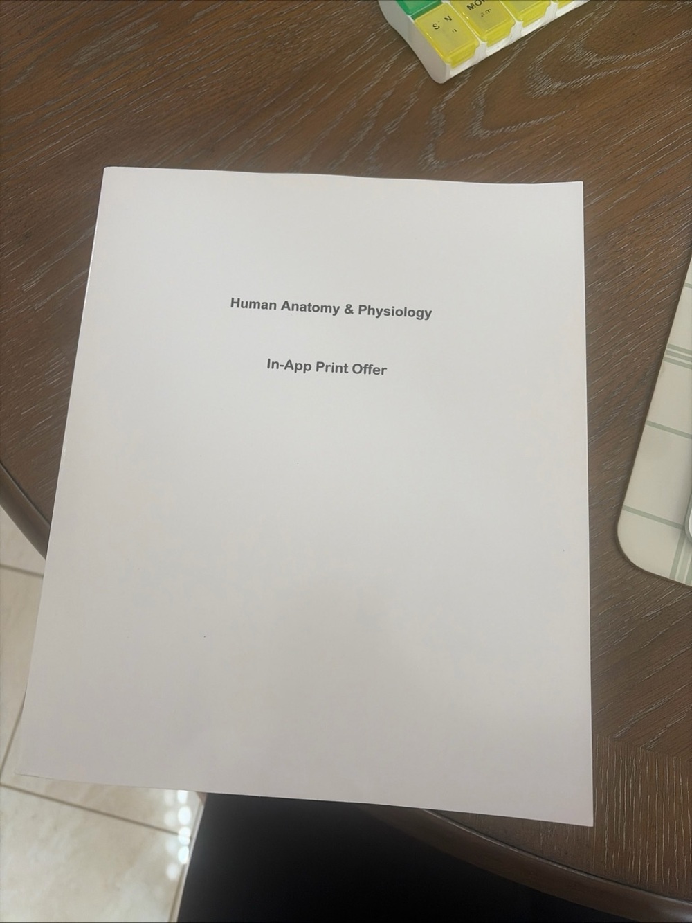 Pearson White & Black Logo Educational Sheet